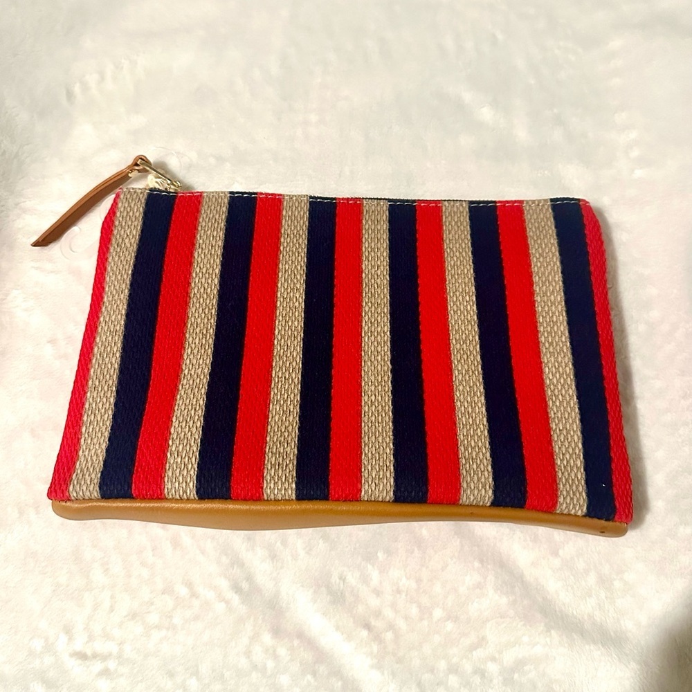 Universal Thread Vibrant Striped Cosmetic Bag - Picture 2 of 4